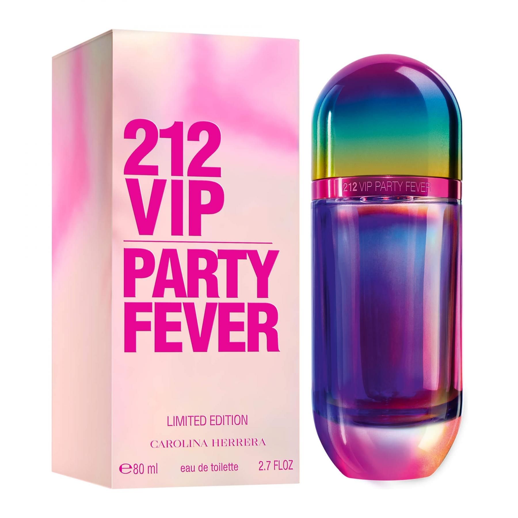 Цена туалетной воды 212. Carolina Herrera 212 VIP Party Fever.
